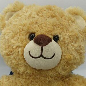 Build A Bear BAB Teddy Bear Plush Stuffed Animal Tan 16 inches Soft Cuddly Toy
